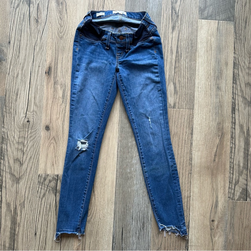 Madewell Maternity Denim Skinny Jeans 24